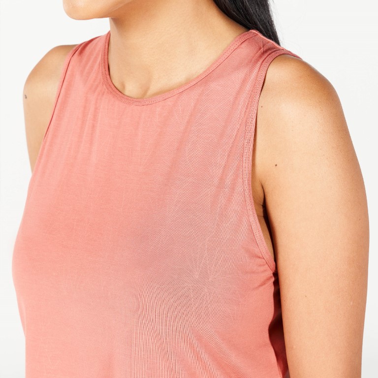 Breeze Camo Tank- Light Mahogany